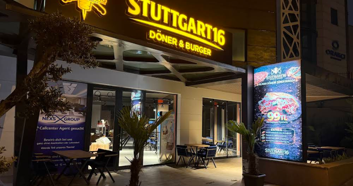 Stuttgart16 Döner & Burger Bursa Nilüfer’de açıldı